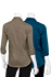 Womens Finesse 3/4-Sleeve Fitted Shirt